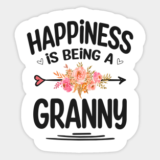 Granny happiness is being a granny Sticker